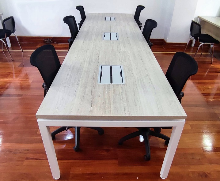 Mesas Coworking con Grommet Mesa Coworking